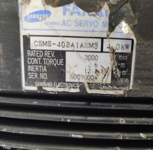 SAMSUNG FARA CSMS-40BA1ASM3 SERVO MOTOR