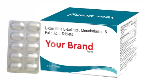 L-Carnitine L-Tartrate With Mecobalamin And Folic Acid Tablet