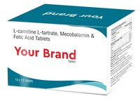 L-Carnitine L-Tartrate With Mecobalamin And Folic Acid Tablet