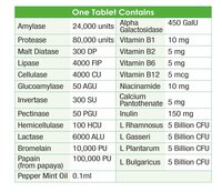 Probiotics With Vitamin B Complex And Anti Flatulent Tablet