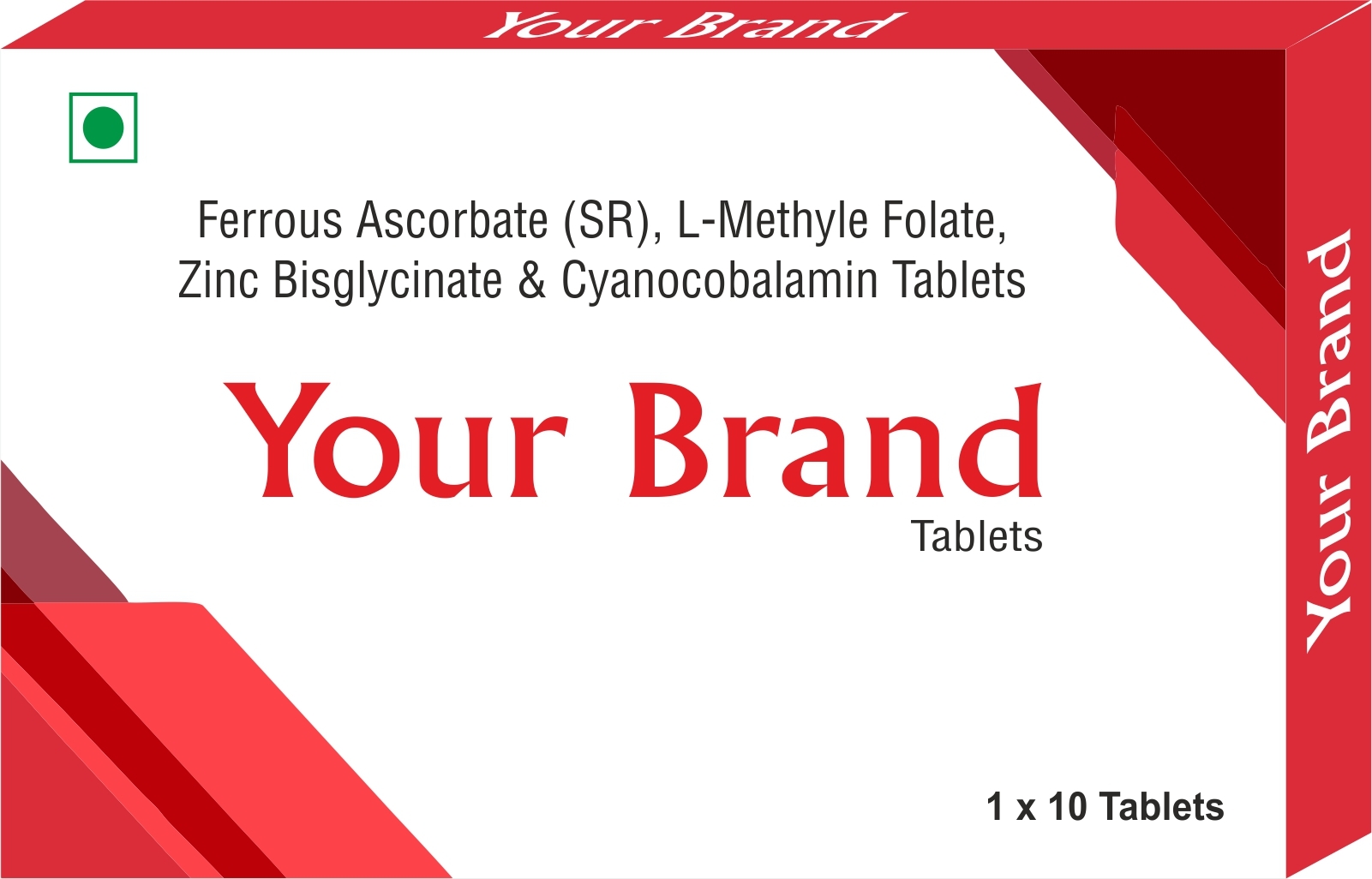 Ferrous Ascorbate With Methyle Folate Tablet