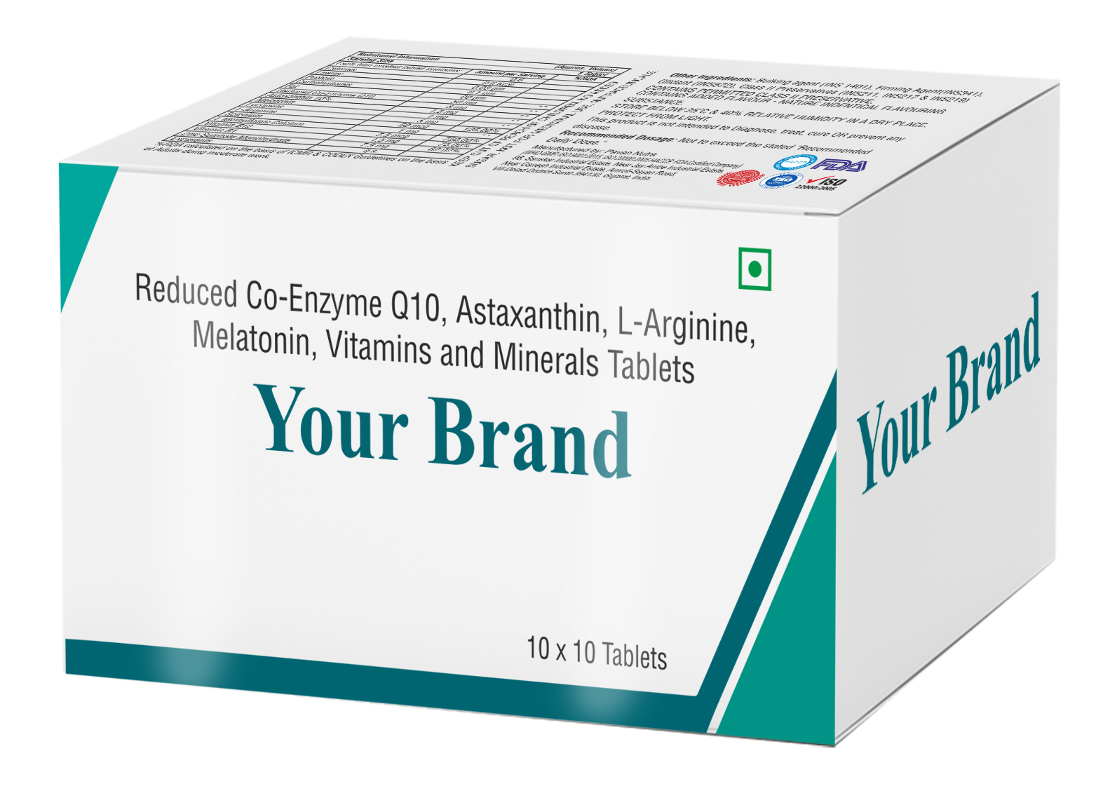 Co-Enzyme Q10 With L-Arginine Tablet