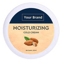 Moisturizing Cold Cream - 100g, 100% Natural Vegan Formula With Hyaluronic Acid, Turmeric & Essential Oils, Nourishing & Hydrating For All Skin Types