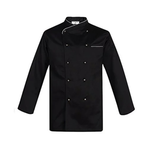Men Black Chef Coat