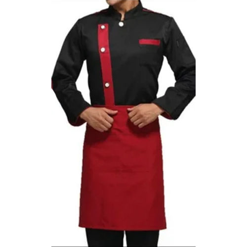 Chef Uniform for Hotels - High-Quality Cotton Fabric , Unisex Design with Customized Sizes and Multiple Pockets in Varied Colors