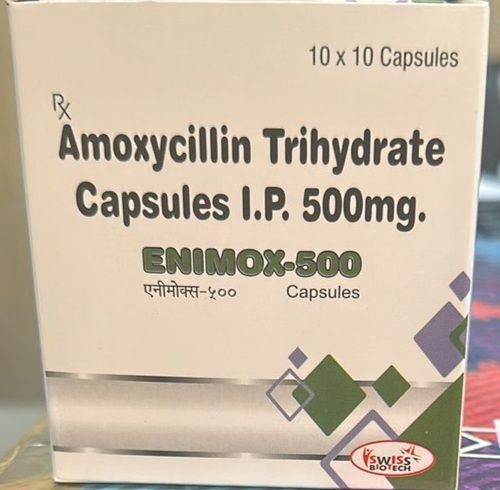 Amoxycillin Trihydrate 500mg Capsules Ip