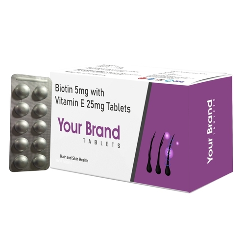 Biotin 5mg With Vitamin E Tablet