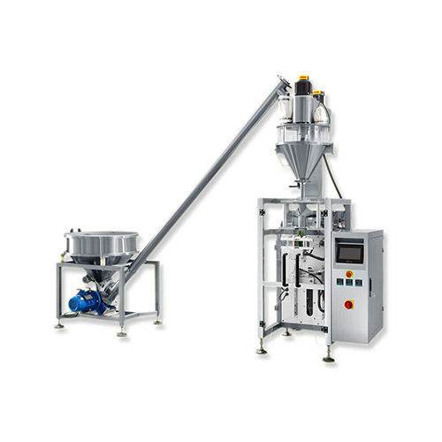 Pneumatic Pouch Packing Machine - Screw Feed