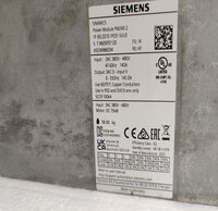 SIEMENS 6SL3210-1PE31-5UL0 SINAMICS POWER MODULE