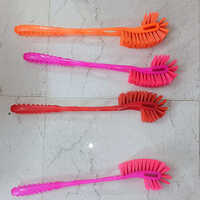 Toilet Cleaning Hand Brush - Color: Multicolor Available