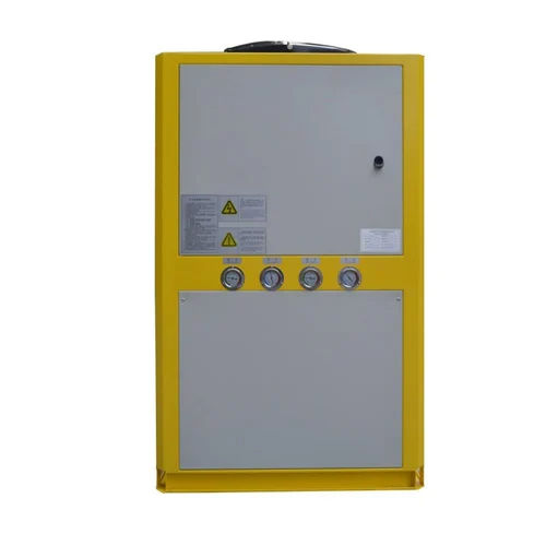 Silver And Yellow Air Chiller Unit