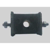 Radiator Mtg Upper Tata 407 Radiator Mounting - Color: Black