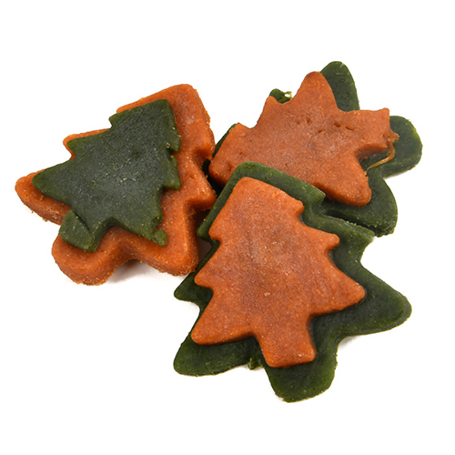 Chicken With Green Tea Christmas Tree OEM Christmas Dog Treats Dog Snacks Manufacturer