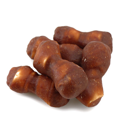 Rawhide Knot Wrapped By Beef Rawhide Dog Treats Manufacturer Oem Dog Snacks Supplier