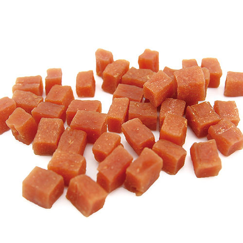 Oem Natural Chicken Dice Cat Snacks Wholesale Cat Treats Supplier - Color: Orange