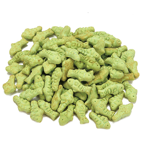 Mint Fish Shape Cat Biscuits OEM Treats For Cats Natural and Healthy Cat Snacks Manufacturer