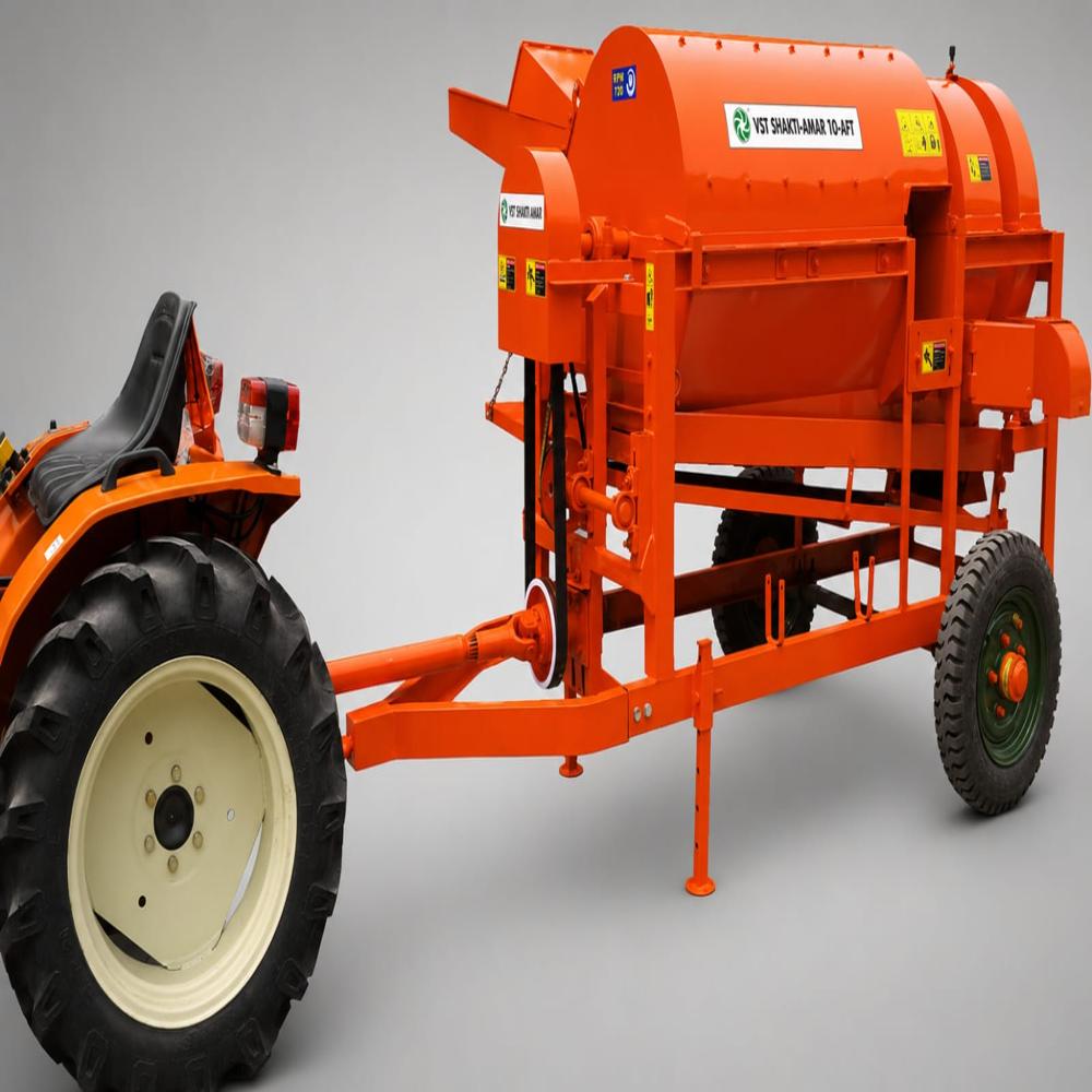 Mini Small Tractor Paddy Thresher - Capacity: 1001 - 2000 Kg/Hr