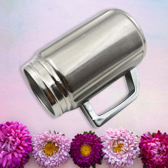 STAINLESS STEEL WATER BOTTLE LEAK PROOF WITH HANDLE EASY TO CARRY (12774)