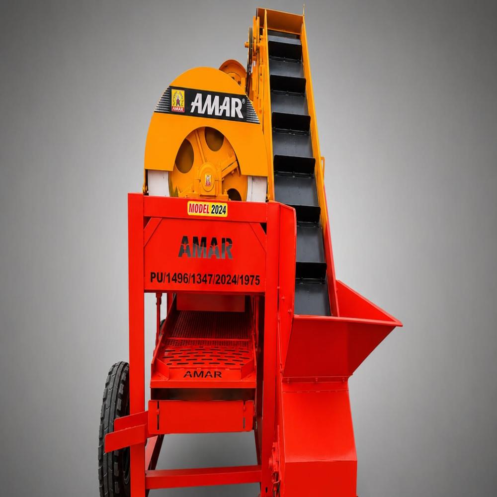 Conveyor Lift Model Maize Dehusker Thresher - Capacity: 200-400 Kg/Hr