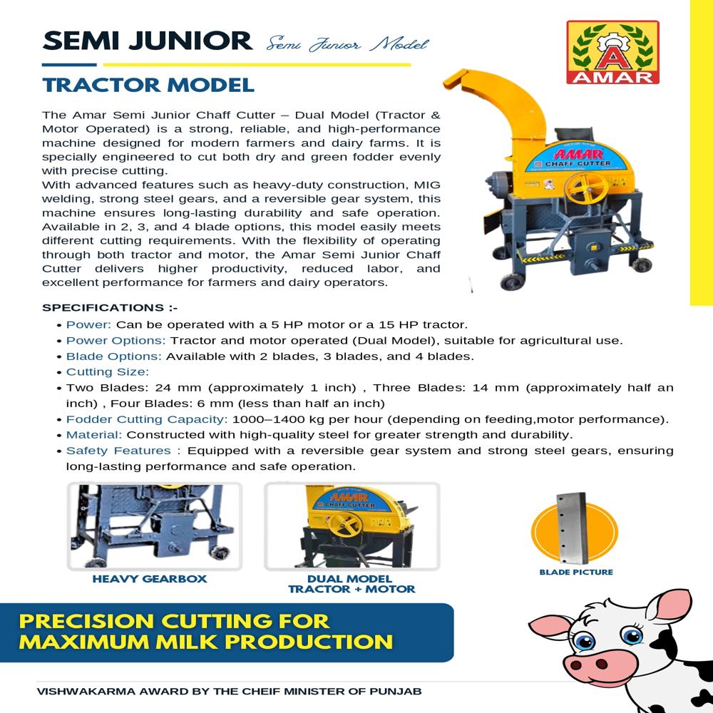 5 HP Model Upper Chaff Cutter Blower