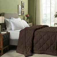 Cool Finish Premium Winter Shield Acute Duvet - Super Micro Fiber, King Size 254x229 Cm, Water Absorption, Plain Style, 500 Gsm