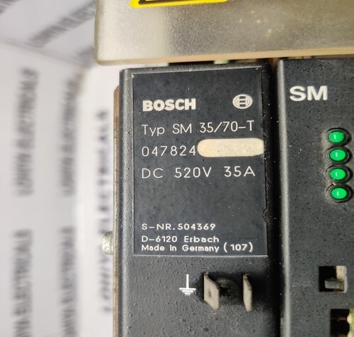 BOSCH SM 35/70-T SERVO MODULE