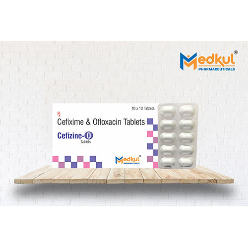 Cefixime Trihydrate 200 Mg  Ofloxacin200 Mg Tablets - Drug Type: General Medicines