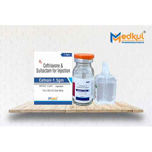 Ceftriaxone Sodium  Sulbactam Sodium mg Injections