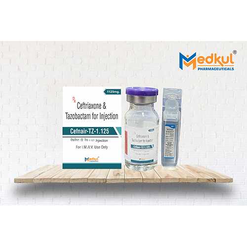 Ceftriaxone Sodium  Tazobactum Injections