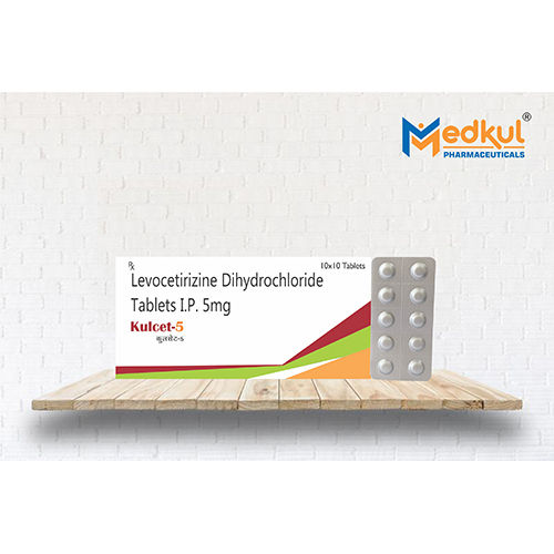 Levocetirizine Dihydrochloride I.P. 5 mg Tablets