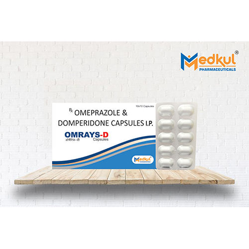 Omeprazole 20 mg & Domperidone 10 mg Capsules