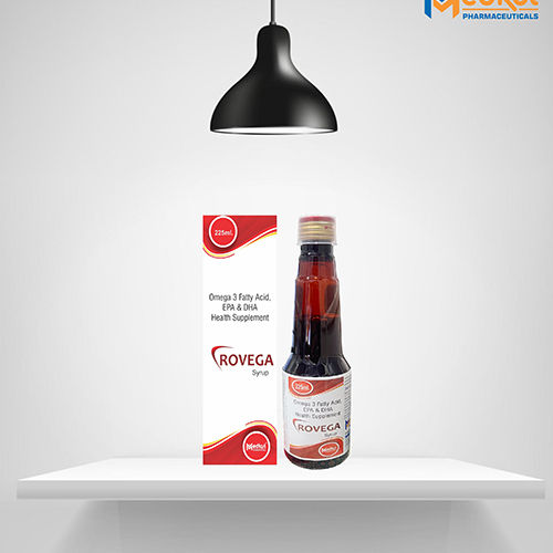 Rovega Syp 225Ml - Ingredients: Omega 3 Fatty Acid