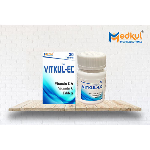 Vitamin E 500 IU & Vitamin C 150mg Tablets