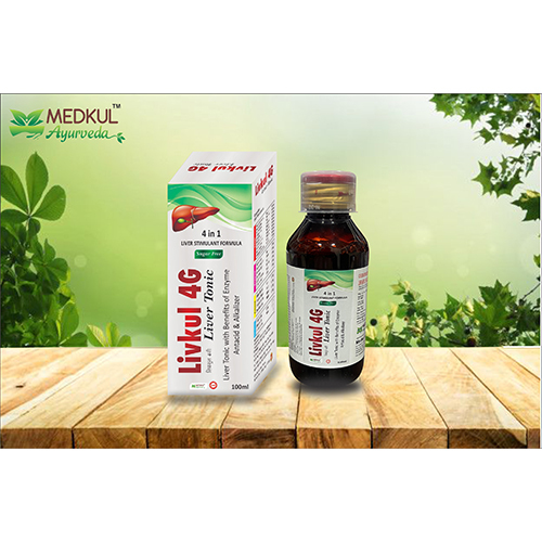 Herbal Liver Tonic With Enzyme, Antacid & Alkalizer Tonic