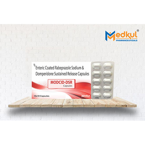 Rabeprazole Sodium 20 mg  Domperidone 30 mg Capsules