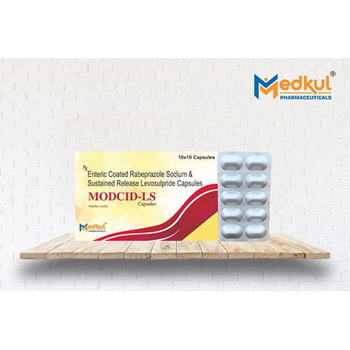 Rabeprazole Sodium 20 mg  Levosulpiride SR 75 mg Capsules