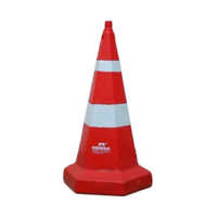 Nilkamal Traffic Cones 750 Mm - Color: Red