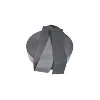 Reflective Cloth Fabric Tape - Polyester, 2 Inch Thickness, 50 Feet Length, Grey | Single-side Adhesive, Versatile For Safety Jackets And Gear