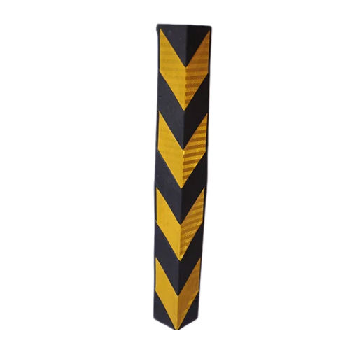 Yellow And Black Rubber Corner Guard