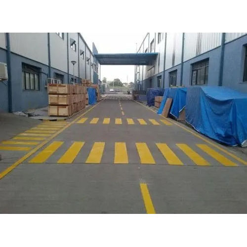 Thermoplastic Road Marking Paint Application: Industrial