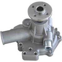 Tractor Water Pump - Color: Metallic Silver