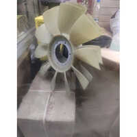 Tractor Engine Fan - Color: Yellow