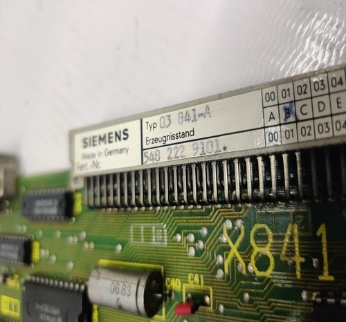 SIEMENS 03 841-A CONTROL BOARD
