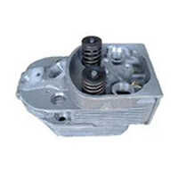 Cylinder Head - Cast Iron, Silver Color | Air-cooled, Internal Combustion, New Condition, Single Cylinder, Oil Lubrication, 4-stroke, Corrosion-resistant