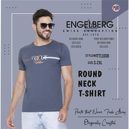 Round Neck Tee for Men