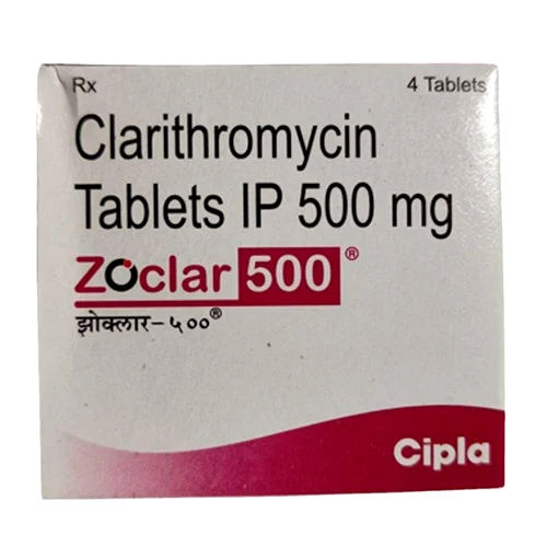 500 Mg Clarithromycin Tablets Ip Grade: Pharma