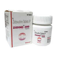 Zidovudine Tablets Ip - 300 Mg Medication Grade | Nrti Antiretroviral Therapy, Inhibits Reverse Transcriptase, Personal Care Use, Store In Dry Place