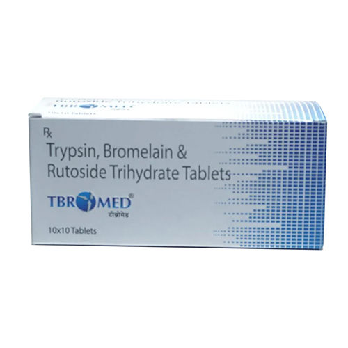 Trypysin Bromelelain And Rutoside Trihydrate Tablets