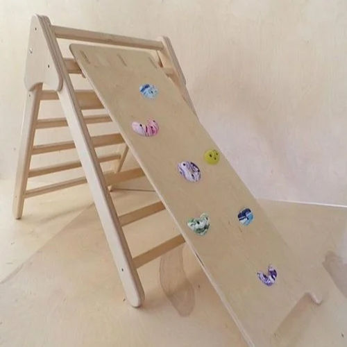 Wood Kids Climbing Wall