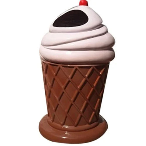 Ice Cream FRP Garbage Bin